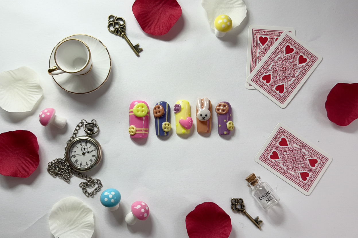 Alice in Wonderland Nail Shoot