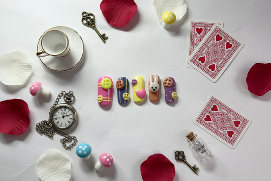 Alice in Wonderland Nail Shoot